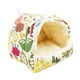 thumbnail image 3 of Cama cálida de invierno para hámsteres, hábitats de escondite para conejillos de indias, cama cálida y encantadora para animales pequeños, cueva para flores, 3 of 8