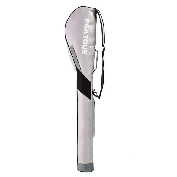 PGA TOUR New JR Kids Golf Sunday Travel Carry Bag, Gray