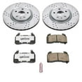 thumbnail image 3 of PowerStop Front Z26 Street Warrior Carbon-Fiber Ceramic Brake Pad and Drilled and Slotted Rotor Kit Fits: CHEVROLET Select Models K5602-26, 3 of 9