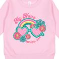 thumbnail image 3 of Inktastic Nana Loves Me Girls Granddaughter Toddler Sweatshirt, 3 of 4