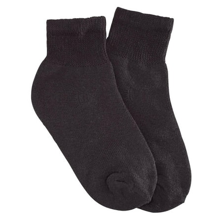 Comfy FeetTM Quarter Cut Socks, 3 Pair - Walmart.com