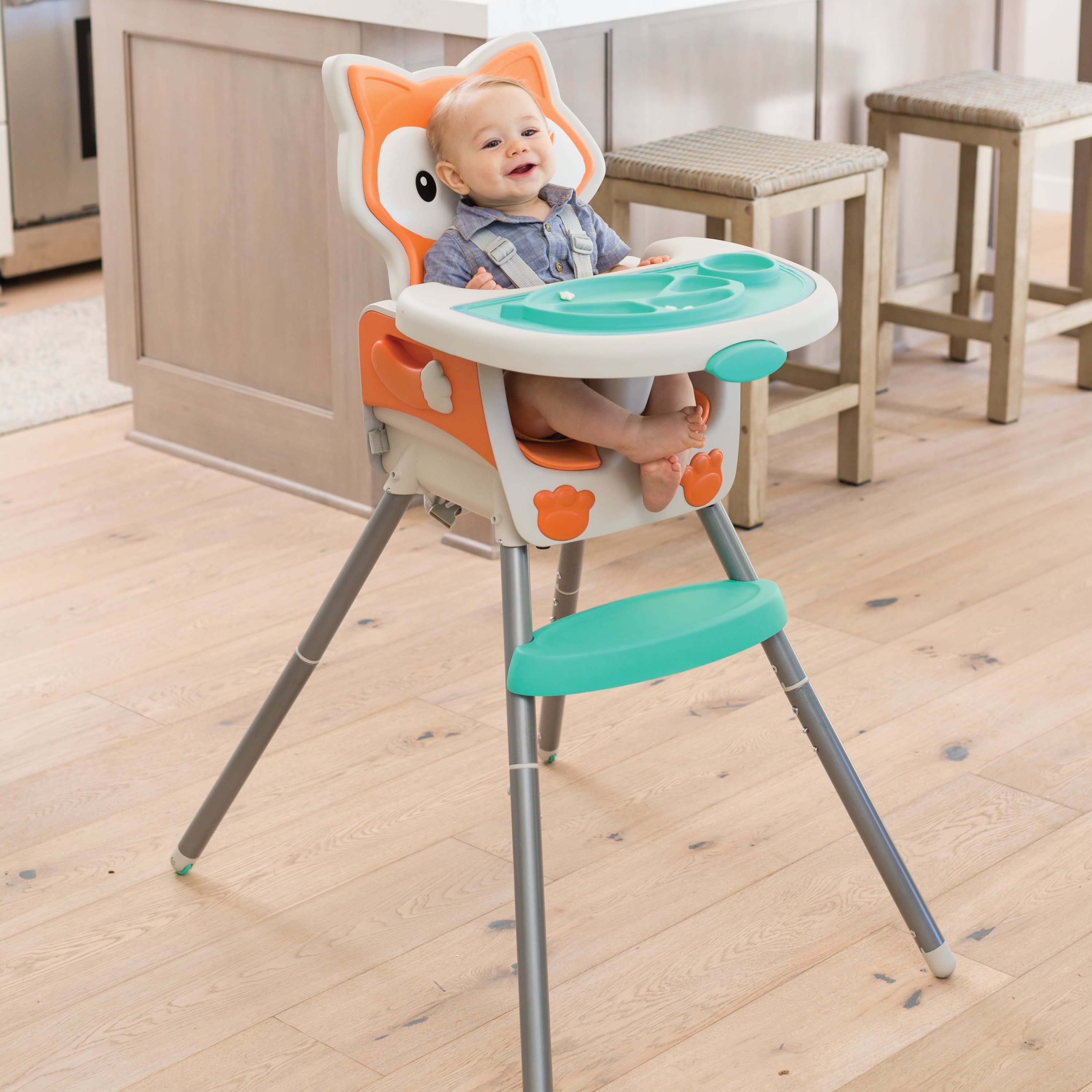 Grow With Me 4 In 1 Convertible High Chair Walmart Com Walmart Com
