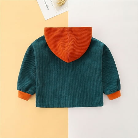 

Cathalem Boys Winter Coats 10-12 Toddler Boys Girls Long Sleeve Winter Warm Outwear Vest Jacket Coat Patchwork Kid Winter Jacket Outerwear A 4-5 Years