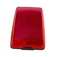 thumbnail image 4 of Tarjetero para mujeres y hombres, protector de tarjetas de crédito, minicartera de aluminio Rojo, 4 of 8