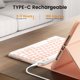 thumbnail image 5 of Oyeeice Funda Con Teclado Para Ipad Air 6.A 11 Pulgadas M2 2024 Air 5.A/4.A 10.9'' 2022/2020 Pro 11'' (4.A 3.A Generación) - Funda Folio Inteligente Con Teclado Retroiluminado Desmontable Y Portalápic, 5 of 5