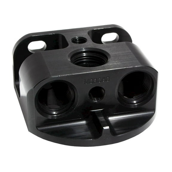 Moroso 23764 Front Port Remote Oil Filter Mount