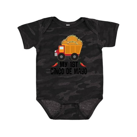 

Inktastic First Cinco De Mayo Taco Gift Baby Boy or Baby Girl Bodysuit