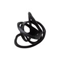 thumbnail image 1 of Sagebrook Home Metal 9"H Knotted Orb, Black, 1 of 1