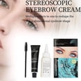thumbnail image 1 of Eyebrow Dye Kit Eyebrow Dye  And Brush Black Eyebrow Color Set With Brush Half Permanent Eyebrow Coloring Eyelashes And Eyebrow Coloring Dye Eyebrows Coffee 10ml + 10ml, 1 of 8