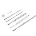 thumbnail image 3 of Stainless Steel Ear Scoop 6 Pieces/Set, Rotary Ear Scoop Set, 3 of 5