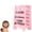 1# Pink, variant on Hidden Message Hair Clip, Overstimulated Do Not Approach Novelty Plastic Barrette, Non-Slip Statement Hair Accessory, 4 Colors Available