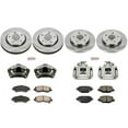 thumbnail image 2 of PowerStop Front and Rear Stock Replacement Brake Pad and Rotor Kit with Calipers Fits: CHRYSLER DODGE VOLKSWAGEN Select Models KCOE6563, 2 of 5