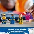thumbnail image 7 of LEGO Marvel X-Men X-Jet Toy Plane Model Building Kit, Disney Plus Inspired X-Men Building Toy for Kids with 4 Marvel Minifigures, Gift for Marvel Fans, Boys and Girls Ages 8 and Up, 76281, 7 of 7