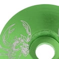 thumbnail image 3 of Accesorio de Cubierta de Tapa Del Del Vástago de Bicicleta de Carretera de de Aleación de Aluminio Del Rendimiento Escorpión Verde Macarena Tapa superior para auriculares de bicicleta, 3 of 8