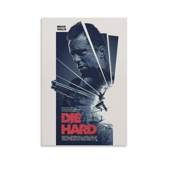 Die Hard Movie Vintage Poster Wall Art Decor Print Picture Paintings for Living Room Bedroom Decoration