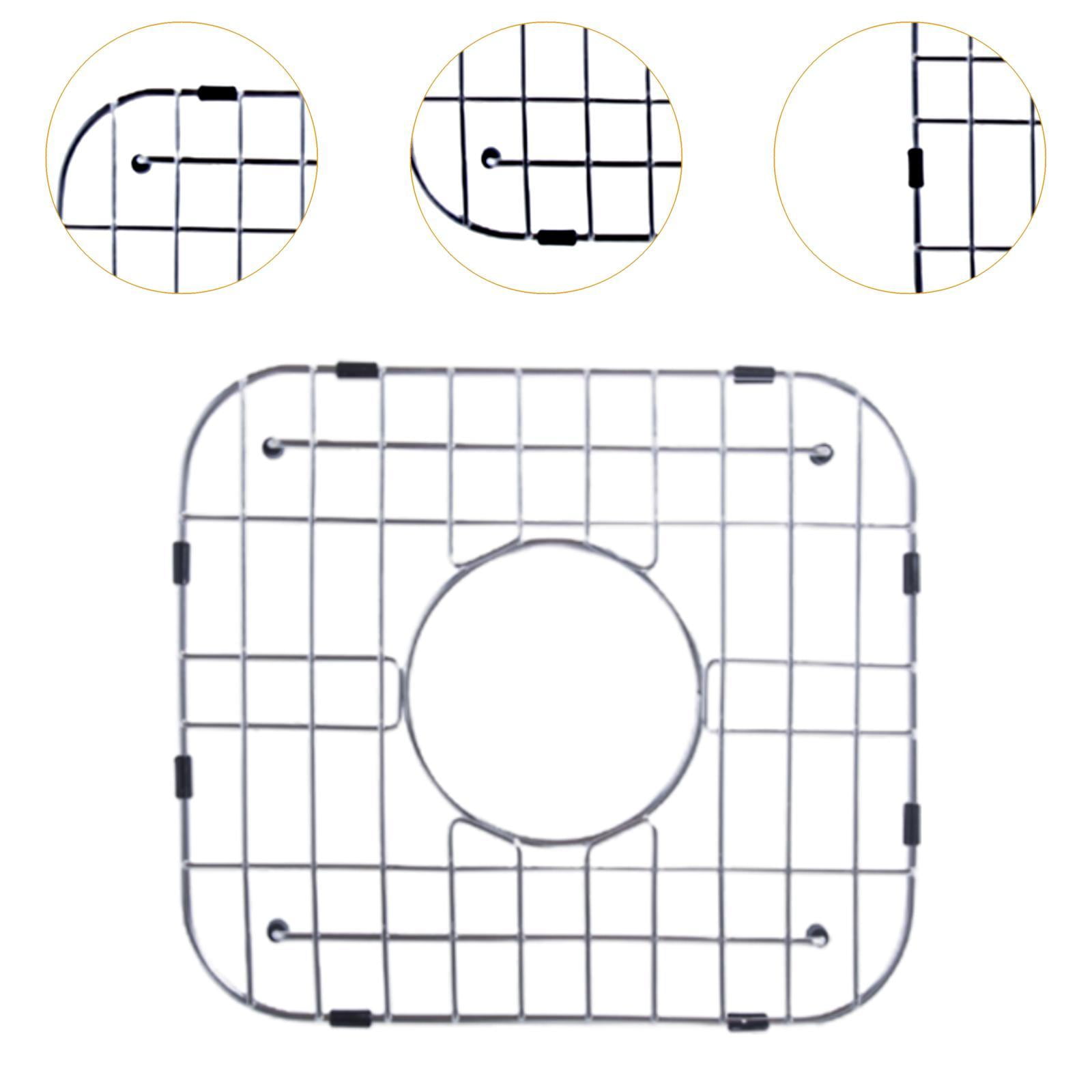 Fiocias Dish Drying Rack Kitchen Sink Organizer Drain Tray for Cookware Counter Cafe