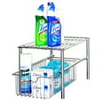 DecoBros Stackable Under Sink Sliding Basket Organizer Drawer