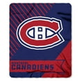 thumbnail image 1 of Montreal Canadiens NHL "Fade Away" Fleece Throw, 1 of 1
