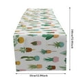 Dusknt Big Promotion Sunflower and Floral Pattern Table Runner Heat