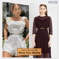 thumbnail image 2 of Shiyou-Ceinture Fine pour Robe, Ceinture Ajustable en Cuir avec Boucle Dorée, 2 of 4