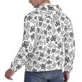 thumbnail image 6 of Wukai Snake Print Men Hoodies Fleece Sweatshirts Long Sleeve Sweaters Pullover Fall Outfits Winter Clothes-Large, 6 of 7