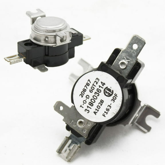 Appliance Factory Parts THERMOSTAT THERMOSTATSAFETY 318003614