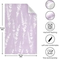 thumbnail image 3 of Coolnut Beautiful Lavender Kitchen Dish Towel Set of 4, Super Soft Absorbent Cleaning Cloth, Reusable Quick Drying Kitchen Towel for Home, Kitchen Washcloth Gift, 3 of 7