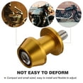 thumbnail image 2 of Milisten 2PCS Motorcycle Rear Lift Screws 8mm Diameter Rear Stand Aluminum Screws, 2 of 5