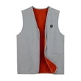 thumbnail image 1 of Chaleco de calefacción eléctrica ropa térmica sin mangas chaqueta cálida abrigo cómodo chaleco calefaccionado para mujeres hombres invierno, SG Soledad Chaleco calentado, 1 of 6