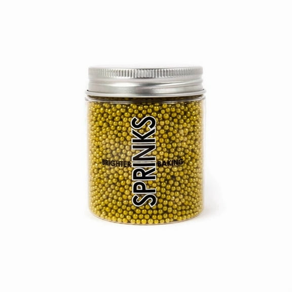 CACHOUS GOLD (2MM) SPRINKLES BY SPRINKS