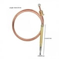 thumbnail image 3 of Juego de reempzo de para de hornos de ga tuercas adaptadoras de 5 pieza interiore exteriores 150 mm Macarena Termopar de gas, 3 of 8