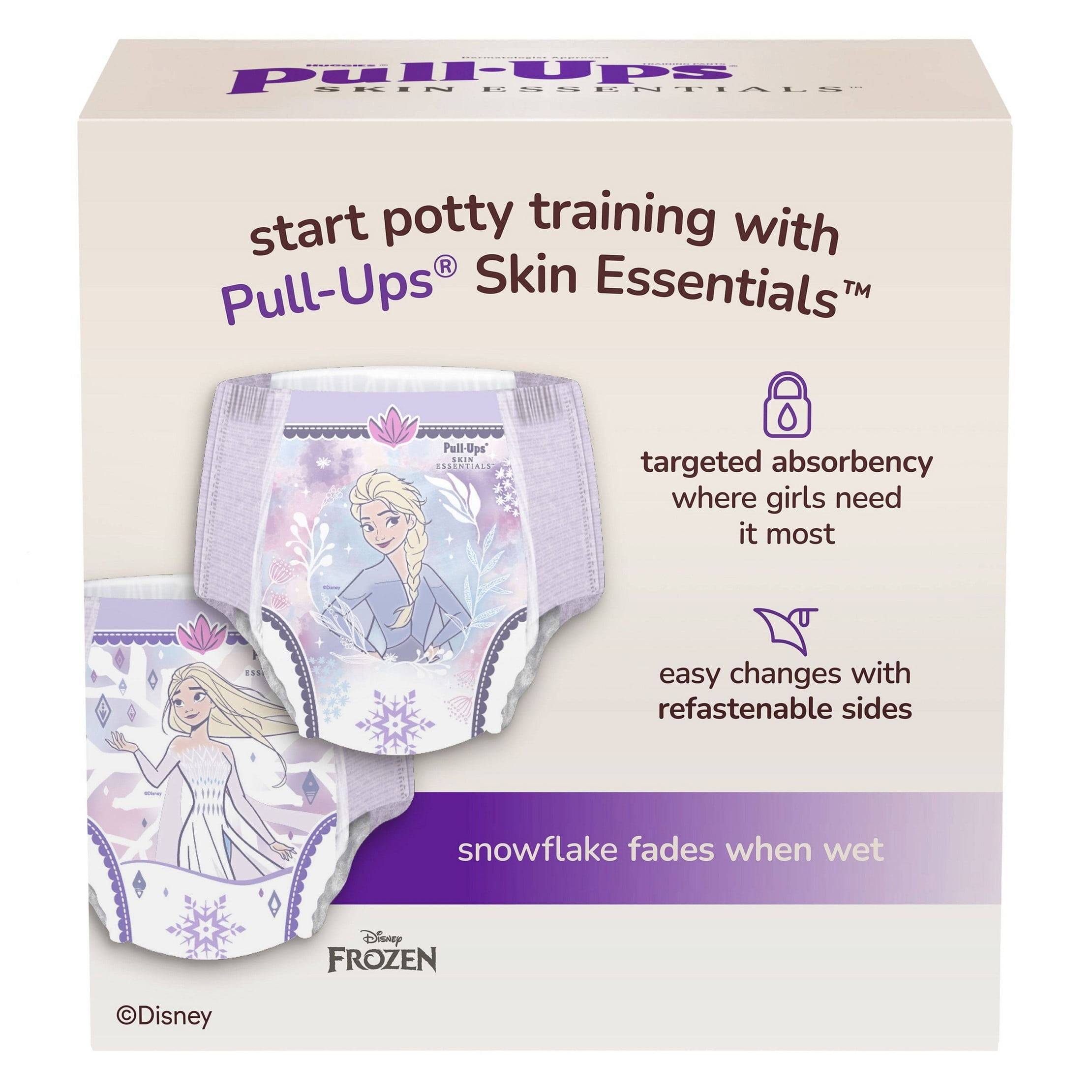 Skin Essentials Girls' Disposable Training Pants - 4T-5T - 46ct