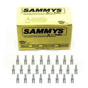 Sammys X-press Rod Anchor Super Screw, Swivel Head with 3/8 in. Threaded Rod Fitting, for Metal Deck (Pkg.=25)