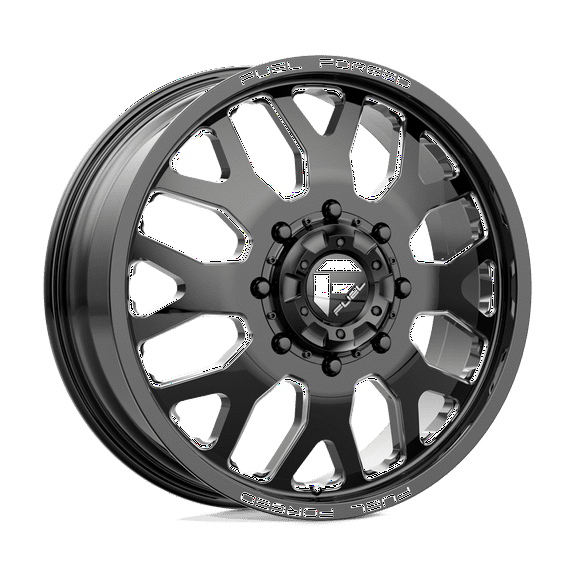 Fuel Mono Monoblock Forged Rim D19 24X8.25 8X6.5 GL-BLK-MIL -265MM, DE1924828D45