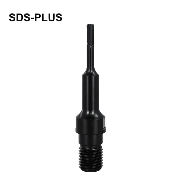 Bgsha Core Drill Bit Adapter 1-1/4 UNC Thread Male to SDS-PLUS MAX Shank Conversion