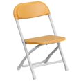 thumbnail image 1 of Kids Yellow Plastic Folding Chair, 1 of 9