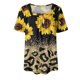 thumbnail image 2 of Gibobby Casual Playera de Manga Corta para Mujer Tops verano para mujer, cuello cuadrado, plisado, frente, manga corta, túnica, camisas (Negro,CH), 2 of 4