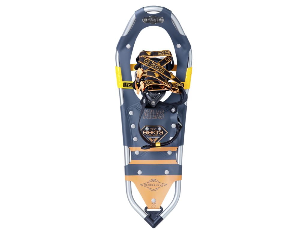 Atlas Snowshoes Elektra Rendezvous 27 Snowshoe Color Gray Orange by Atlas Snowshoes