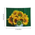 thumbnail image 6 of Kdxio Sunflowers in Bucket Wall Hanging Tapestries Banner For Bedroom College Dorm Home Living Room Party Decor 29X37 In, 6 of 8