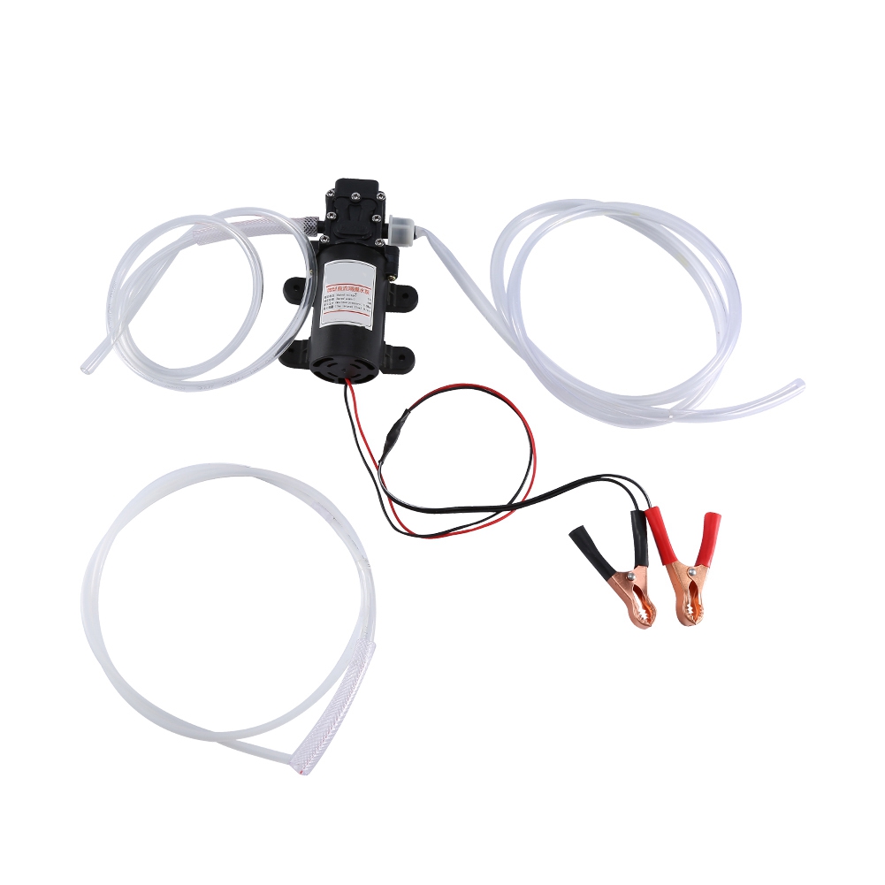 Noir et Jaune CamKpell 12V Pompe /à Huile Moteur /électrique Auto-Aspiration Pompe /à Huile de Moteur Diesel extracteur r/écup/ération de r/écup/ération Pompe de Transfert daspiration pour Voiture