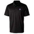 thumbnail image 2 of Men's Cutter & Buck Black New England Patriots Throwback Logo Big & Tall Prospect Textured Stretch Polo, 2 of 3