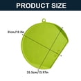 thumbnail image 3 of TPU Cutting Board - Semi-Circular Flexible Chopping Mat - Non-Slip Kitchen Prep Board - Roll Up Design, 3 of 6