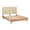 thumbnail image 6 of Pemberly Row Handmade Contemporary Natrual Ash Cane Bed in King, 6 of 9
