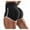 Black, variant on Hienoo Women's Athletic Workout Shorts High Rise Stretch Hotpants Shorts, Sizes S-3XL