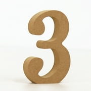 Hcljk Wood Wooden Letters White Alphabet Wedding Birthday Party Home Decorations