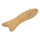 thumbnail image 2 of Relajante muscular universal para masaje facial y corporal Tabla de madera Gua Sha con forma de pez, 2 of 8