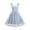Blue, variant on Girls Tulle Princess Dresses Trendy Embroidery Flower Lace Ruffle Spaghetti Gown for Pageant Wedding Birthday Party Graduation Dance Prom Purple 5-6 Years
