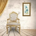 thumbnail image 3 of Tre Sorelle Studios 12x24 Gold Ornate Wood Framed with Double Matting Museum Art Print Titled - Watercolor Iris Panel REV II, 3 of 4