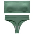 thumbnail image 2 of HUPOM Period Panties Panties Briefs Activewear Hook & Loop Banded Waist Green L, 2 of 9