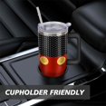 thumbnail image 6 of 40 oz Tumbler with Handle and Straw, Double Wall Vacuum Insulated Stainless Steel Tumbler with straw, 100% Leak-proof Water Bottle, Travel Mug Coffee Cup, Gift for men and Women, 6 of 6